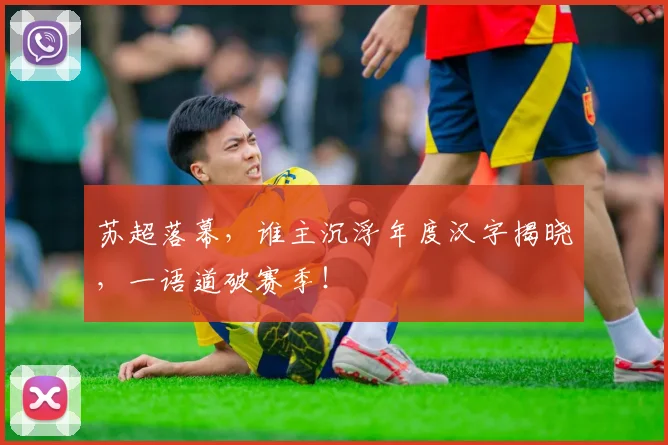 苏超落幕，谁主沉浮年度汉字揭晓，一语道破赛季！