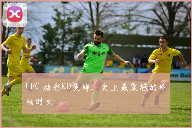 UFC 精彩KO集锦:史上最震撼的终结时刻