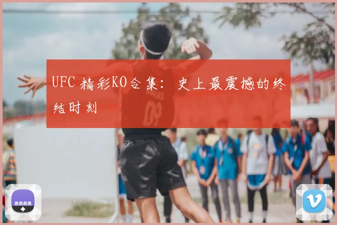 UFC 精彩KO合集:史上最震撼的终结时刻